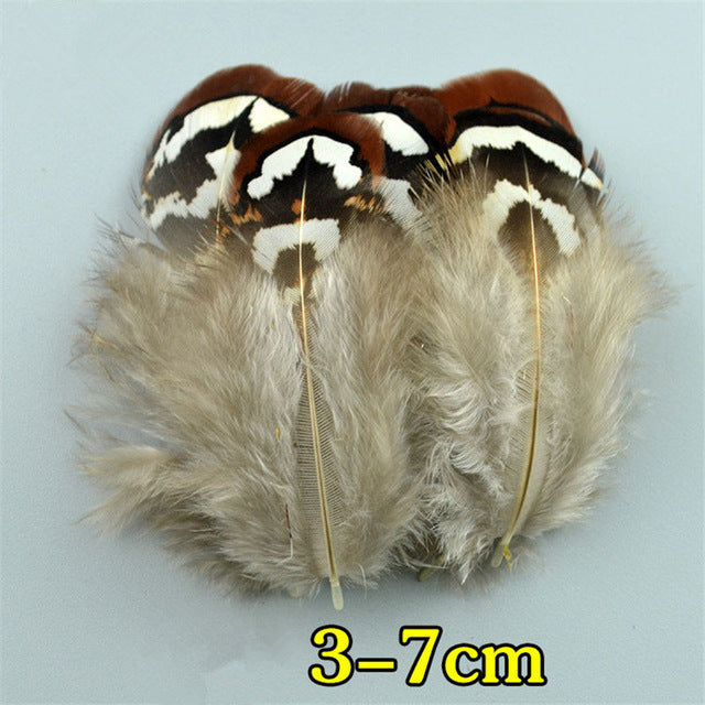 Natural Peacock Feather Pheasant Feathers for Crafts Ostrich Feathers Jewelry Making Christmas Holiday Decoration Plumes Plumas