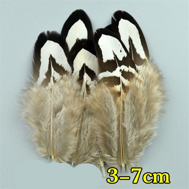 Natural Peacock Feather Pheasant Feathers for Crafts Ostrich Feathers Jewelry Making Christmas Holiday Decoration Plumes Plumas