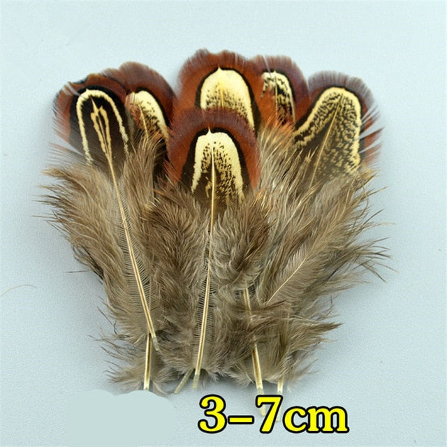 Natural Peacock Feather Pheasant Feathers for Crafts Ostrich Feathers Jewelry Making Christmas Holiday Decoration Plumes Plumas