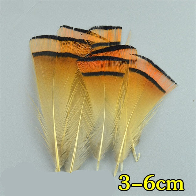 Natural Peacock Feather Pheasant Feathers for Crafts Ostrich Feathers Jewelry Making Christmas Holiday Decoration Plumes Plumas