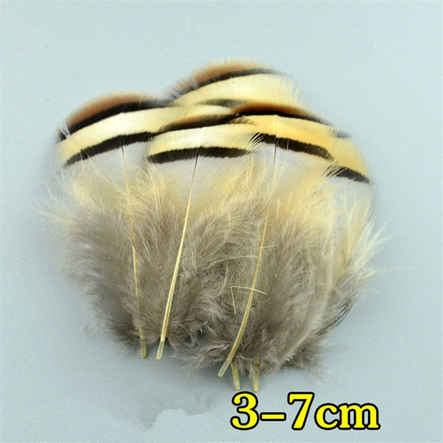 Natural Peacock Feather Pheasant Feathers for Crafts Ostrich Feathers Jewelry Making Christmas Holiday Decoration Plumes Plumas