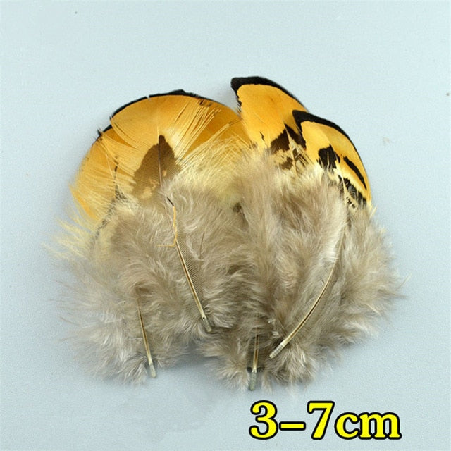 Natural Peacock Feather Pheasant Feathers for Crafts Ostrich Feathers Jewelry Making Christmas Holiday Decoration Plumes Plumas