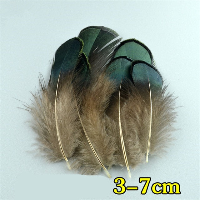 Natural Peacock Feather Pheasant Feathers for Crafts Ostrich Feathers Jewelry Making Christmas Holiday Decoration Plumes Plumas