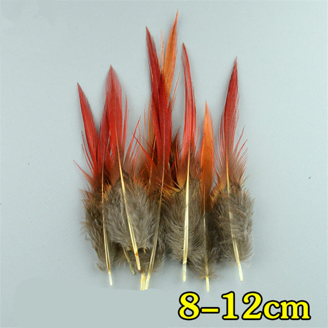 Natural Peacock Feather Pheasant Feathers for Crafts Ostrich Feathers Jewelry Making Christmas Holiday Decoration Plumes Plumas
