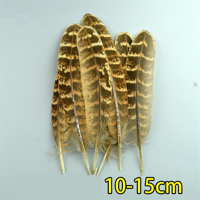 Natural Peacock Feather Pheasant Feathers for Crafts Ostrich Feathers Jewelry Making Christmas Holiday Decoration Plumes Plumas
