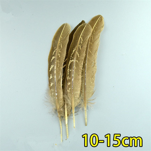 Natural Peacock Feather Pheasant Feathers for Crafts Ostrich Feathers Jewelry Making Christmas Holiday Decoration Plumes Plumas