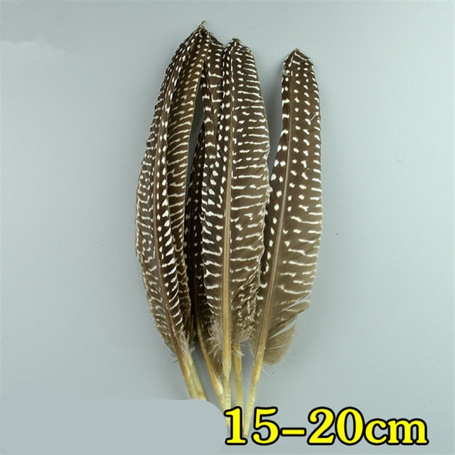 Natural Peacock Feather Pheasant Feathers for Crafts Ostrich Feathers Jewelry Making Christmas Holiday Decoration Plumes Plumas