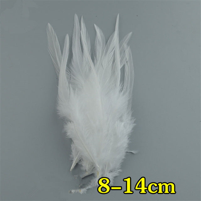 Natural Peacock Feather Pheasant Feathers for Crafts Ostrich Feathers Jewelry Making Christmas Holiday Decoration Plumes Plumas