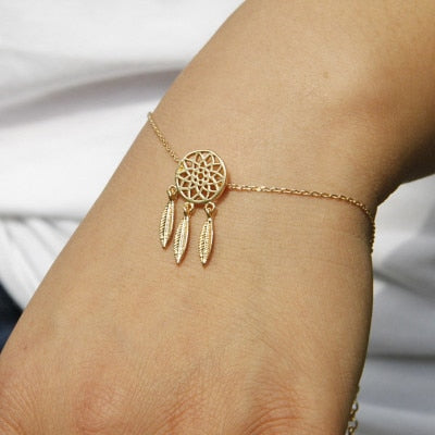 New fashion dream catcher series Jewelry necklace Exquisite alloy hollow pendant necklace Popular chain collares Gifts women2019