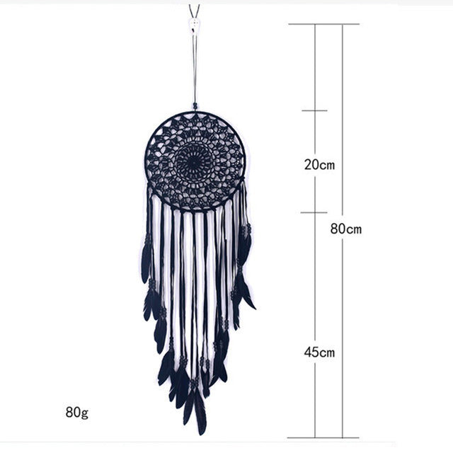 Dream Catcher Home Decor White Feather Dreamcatcher Wind Chimes Indian Style Religious Mascot Car Wall Decoration dreamcatcher