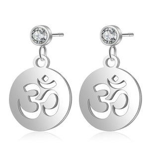 Vni and Mia 100% Stainless Steel Boho Lotus Dream Catcher Earring For Women Wholesale Fashion Bohemia Jewelry Dropshipping