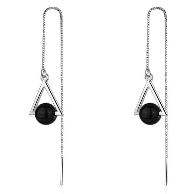 Kinitial New Dream Catcher Drop Earrings for Women Fashion Chain Tassel Dangle Feather Statement Earring Charm Jewelry