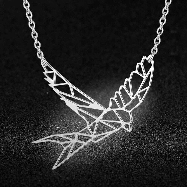 Fashion Statement Dream Catcher Necklace Wholesale Stainless Steel Animal Leaf Heart Butterfly Pendant Necklaces Dropshipping