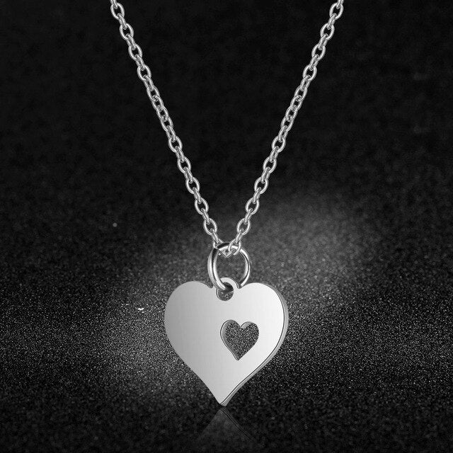 Fashion Statement Dream Catcher Necklace Wholesale Stainless Steel Animal Leaf Heart Butterfly Pendant Necklaces Dropshipping