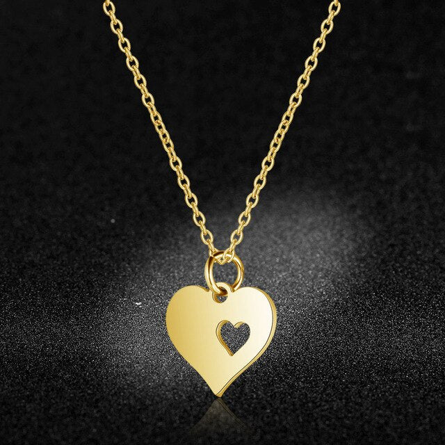 Fashion Statement Dream Catcher Necklace Wholesale Stainless Steel Animal Leaf Heart Butterfly Pendant Necklaces Dropshipping
