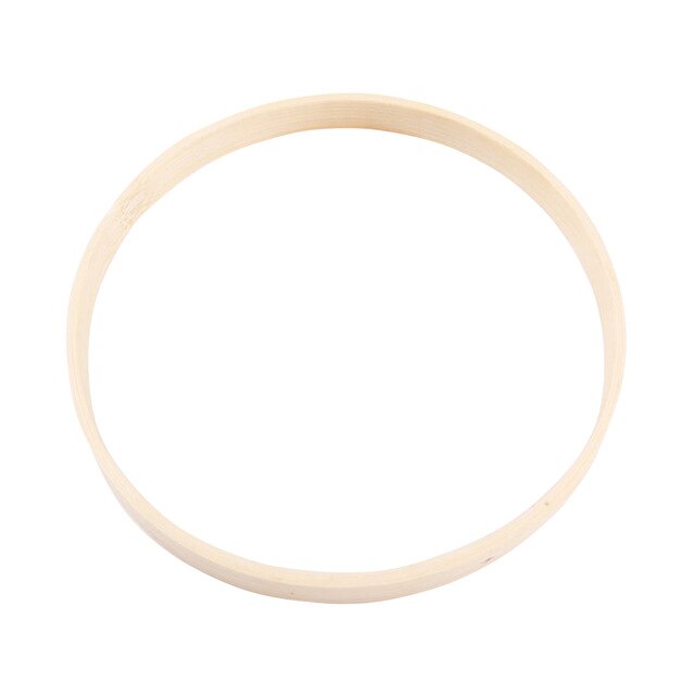 10pcs 15cm Diameter Dream Catcher Ring Round Wooden Bamboo Hoop DIY Craft Tools with Desiccant