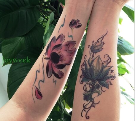 Waterproof Temporary Tattoo Sticker unicorn horse mermaid dream catcher fox tatto stickers flash tatoo fake tattoos for women 27