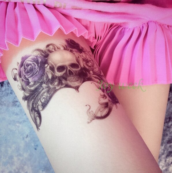 Waterproof Temporary Tattoo Sticker unicorn horse mermaid dream catcher fox tatto stickers flash tatoo fake tattoos for women 27