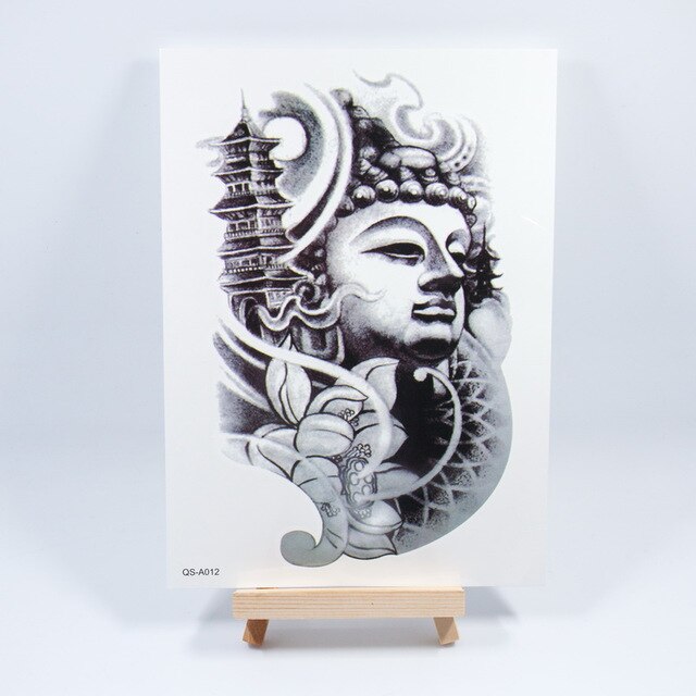 1pc new 3D dreamcatcher dream catcher shoulder tattoo 2 size Waterproof Temporary Tattoo sticker tatoos flash lace mandala girl