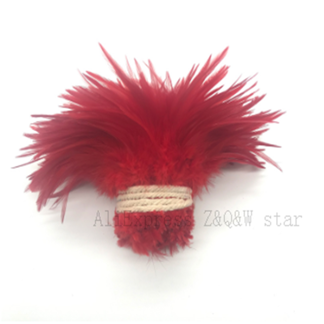 Wholesale 10-18CM(4-7 inches) Natural Monochrome Feather Dyeing 800-1000PCS DIY Decorative Crafts Ornaments Dreamcatcher feather