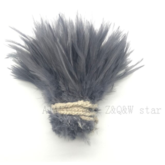 Wholesale 10-18CM(4-7 inches) Natural Monochrome Feather Dyeing 800-1000PCS DIY Decorative Crafts Ornaments Dreamcatcher feather