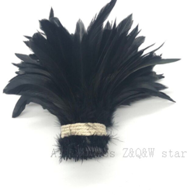 Wholesale 10-18CM(4-7 inches) Natural Monochrome Feather Dyeing 800-1000PCS DIY Decorative Crafts Ornaments Dreamcatcher feather