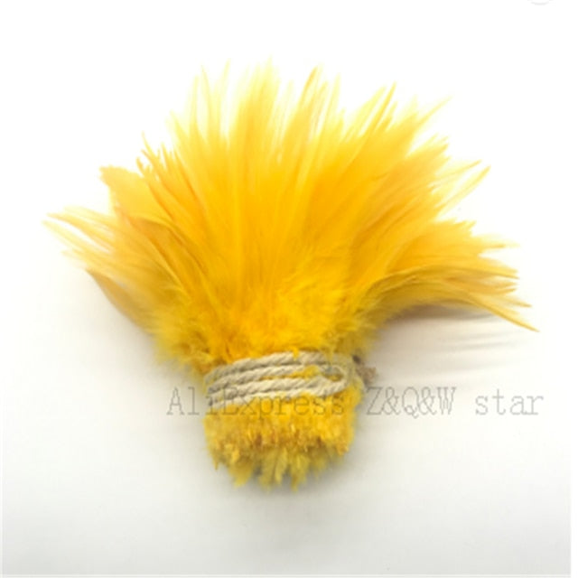 Wholesale 10-18CM(4-7 inches) Natural Monochrome Feather Dyeing 800-1000PCS DIY Decorative Crafts Ornaments Dreamcatcher feather