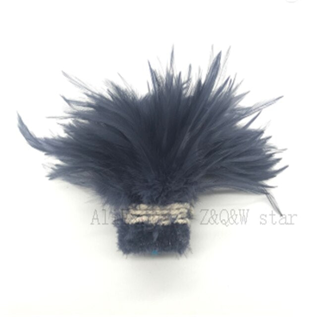 Wholesale 10-18CM(4-7 inches) Natural Monochrome Feather Dyeing 800-1000PCS DIY Decorative Crafts Ornaments Dreamcatcher feather