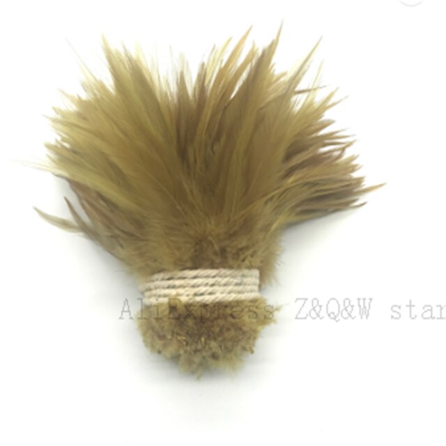 Wholesale 10-18CM(4-7 inches) Natural Monochrome Feather Dyeing 800-1000PCS DIY Decorative Crafts Ornaments Dreamcatcher feather