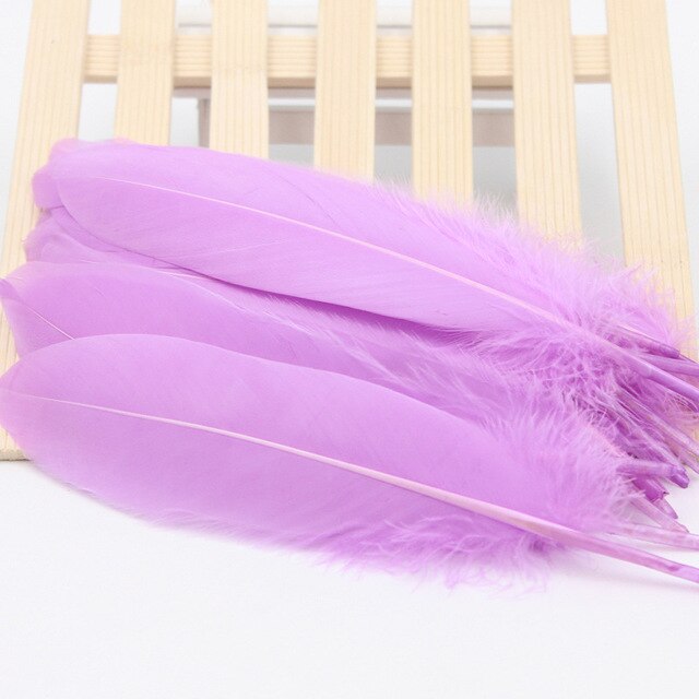 50pcs Chicken Feather Goose Feather Halloween Christmas wedding costumes Dreamcatcher DIY Decorative materials Feather 6-7.5inch