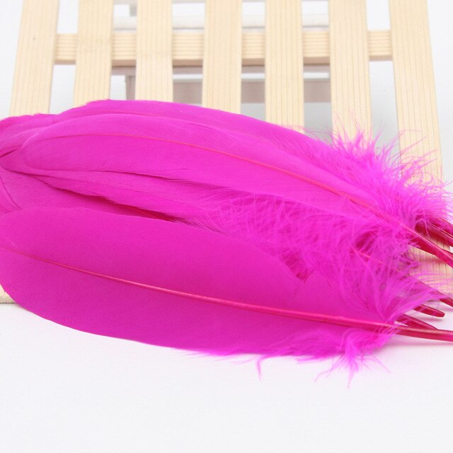 50pcs Chicken Feather Goose Feather Halloween Christmas wedding costumes Dreamcatcher DIY Decorative materials Feather 6-7.5inch