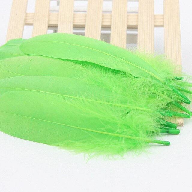 50pcs Chicken Feather Goose Feather Halloween Christmas wedding costumes Dreamcatcher DIY Decorative materials Feather 6-7.5inch