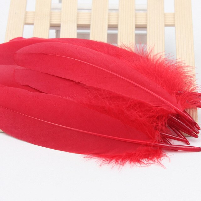50pcs Chicken Feather Goose Feather Halloween Christmas wedding costumes Dreamcatcher DIY Decorative materials Feather 6-7.5inch