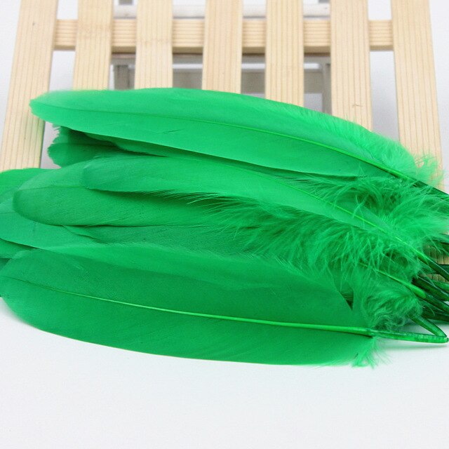 50pcs Chicken Feather Goose Feather Halloween Christmas wedding costumes Dreamcatcher DIY Decorative materials Feather 6-7.5inch