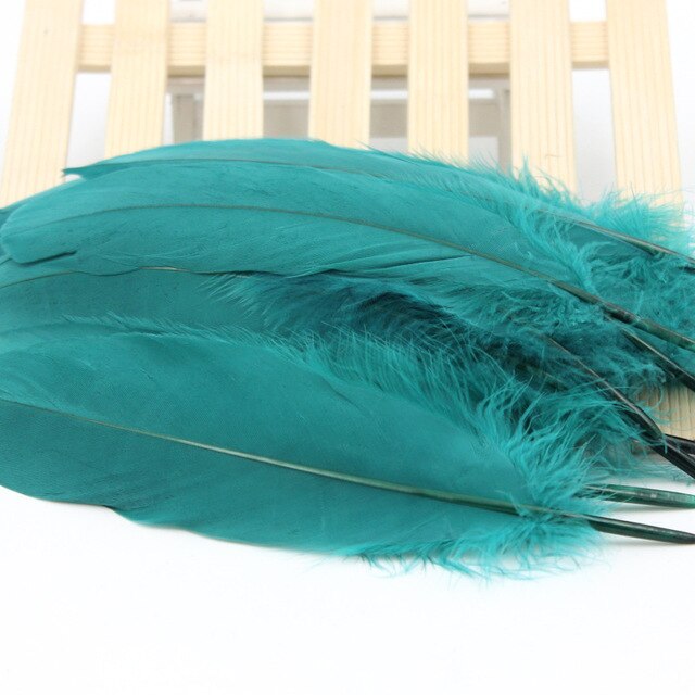 50pcs Chicken Feather Goose Feather Halloween Christmas wedding costumes Dreamcatcher DIY Decorative materials Feather 6-7.5inch