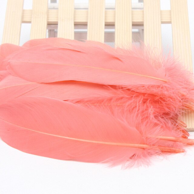 50pcs Chicken Feather Goose Feather Halloween Christmas wedding costumes Dreamcatcher DIY Decorative materials Feather 6-7.5inch