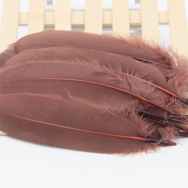 50pcs Chicken Feather Goose Feather Halloween Christmas wedding costumes Dreamcatcher DIY Decorative materials Feather 6-7.5inch
