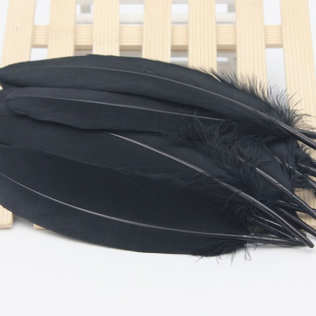 50pcs Chicken Feather Goose Feather Halloween Christmas wedding costumes Dreamcatcher DIY Decorative materials Feather 6-7.5inch