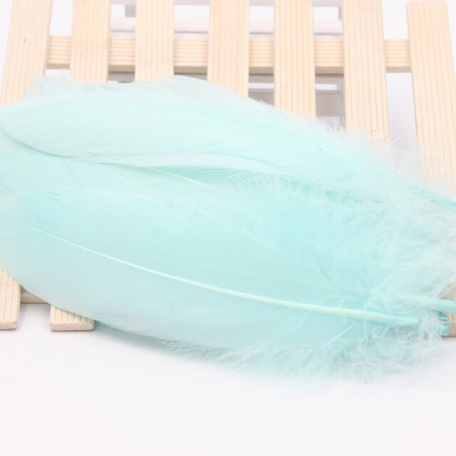 50pcs Chicken Feather Goose Feather Halloween Christmas wedding costumes Dreamcatcher DIY Decorative materials Feather 6-7.5inch
