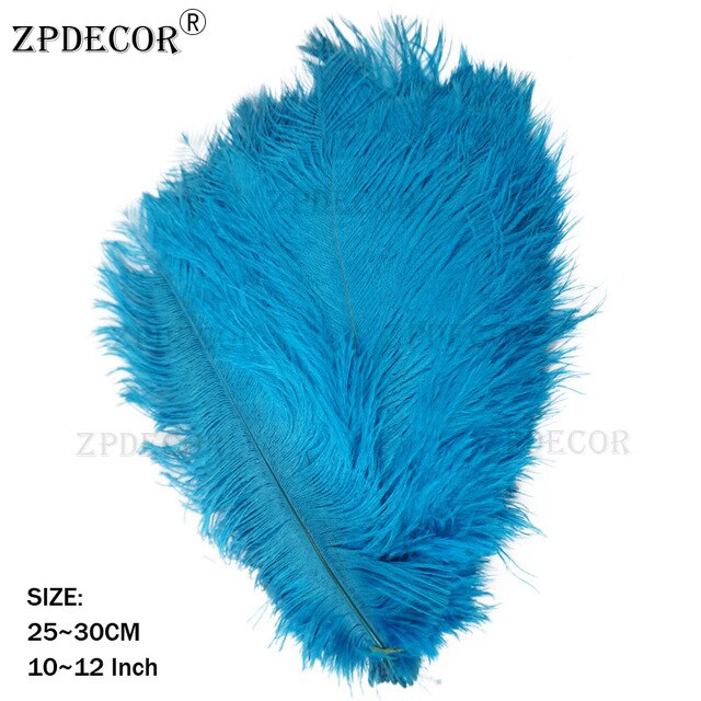 10-12 Inch  25-30CM  Frist-Grade Ostrich Feather for DIY Jewelry Craft Making