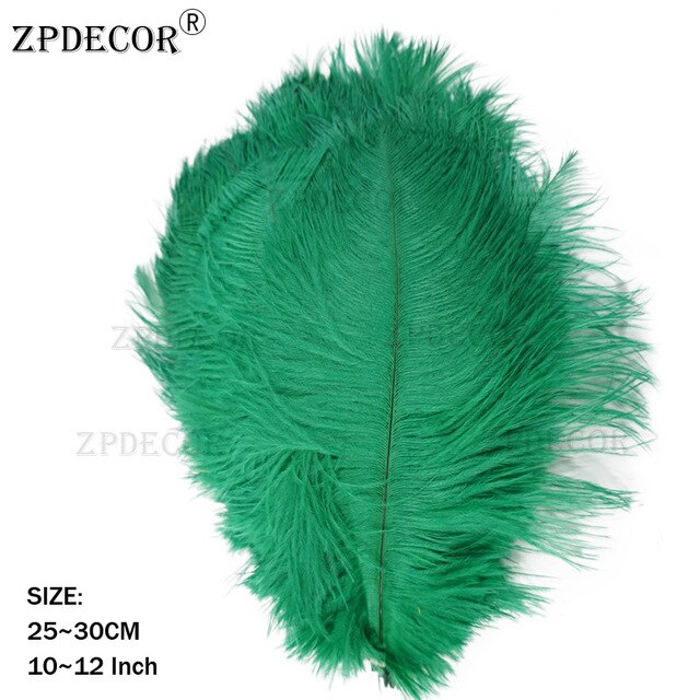 10-12 Inch  25-30CM  Frist-Grade Ostrich Feather for DIY Jewelry Craft Making