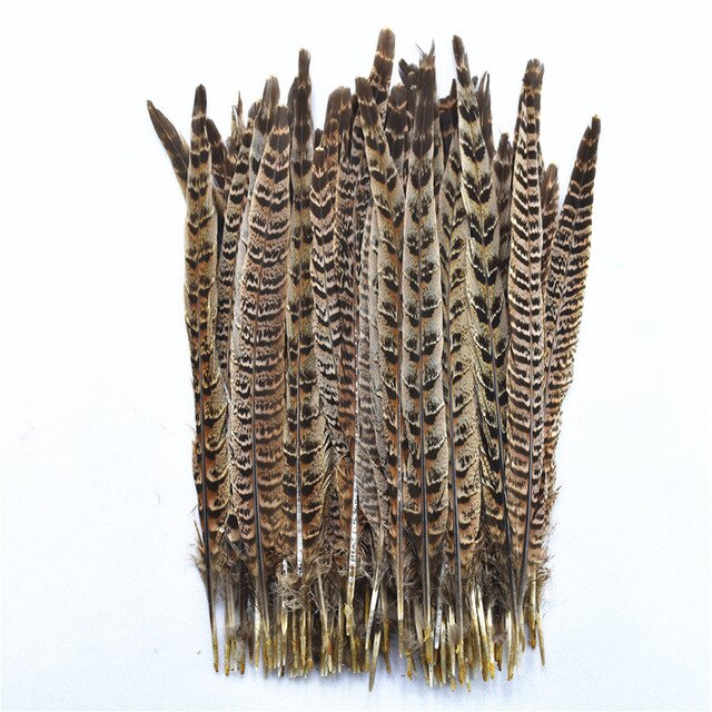 10Pcs/Lot Female Pheasant Tail Feathers For Crafts 25-30CM/10-12" Natural Pheasant Feather Wedding Feathers Decoration Carnival