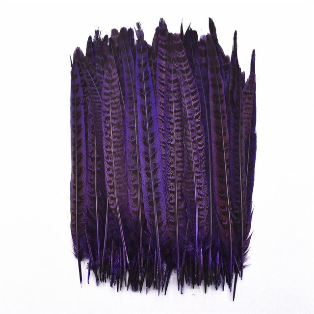 10Pcs/Lot Female Pheasant Tail Feathers For Crafts 25-30CM/10-12" Natural Pheasant Feather Wedding Feathers Decoration Carnival