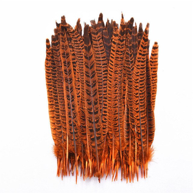 10Pcs/Lot Female Pheasant Tail Feathers For Crafts 25-30CM/10-12" Natural Pheasant Feather Wedding Feathers Decoration Carnival