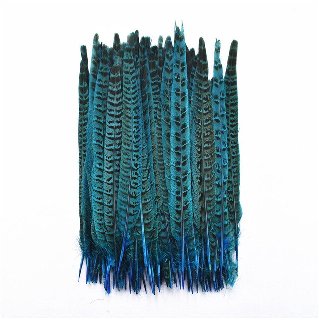 10Pcs/Lot Female Pheasant Tail Feathers For Crafts 25-30CM/10-12" Natural Pheasant Feather Wedding Feathers Decoration Carnival