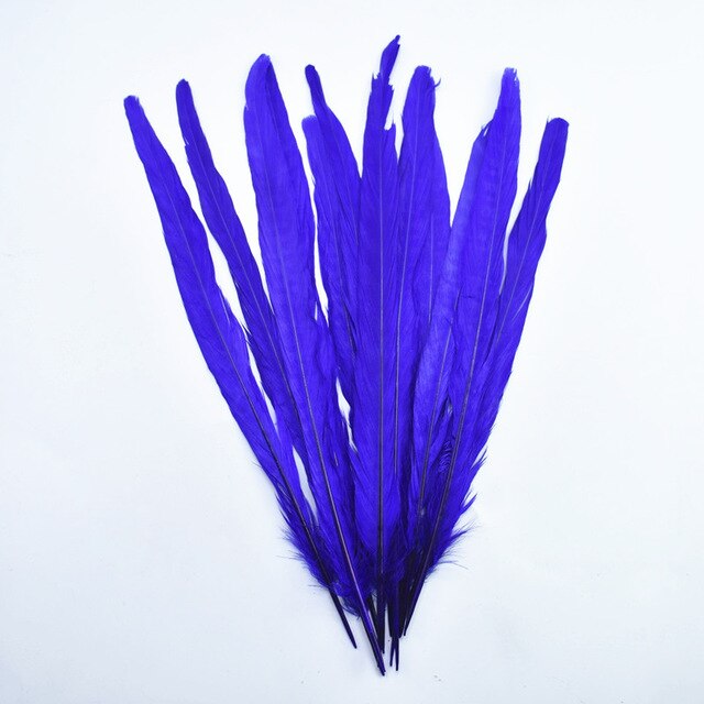 10Pcs/Lot Female Pheasant Tail Feathers For Crafts 25-30CM/10-12" Natural Pheasant Feather Wedding Feathers Decoration Carnival