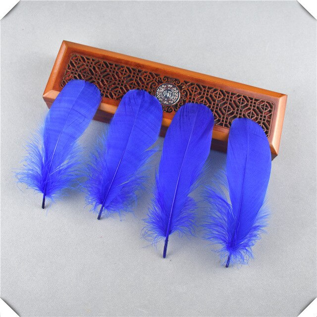 wholesale White goose feather 20-100pcs13-18CM DIY feathers for crafts and feathers for jewelry making wedding decoration plumas