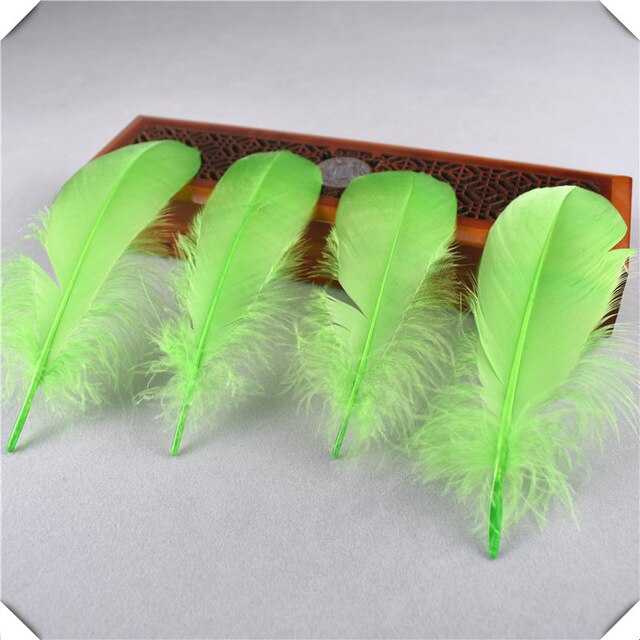 wholesale White goose feather 20-100pcs13-18CM DIY feathers for crafts and feathers for jewelry making wedding decoration plumas