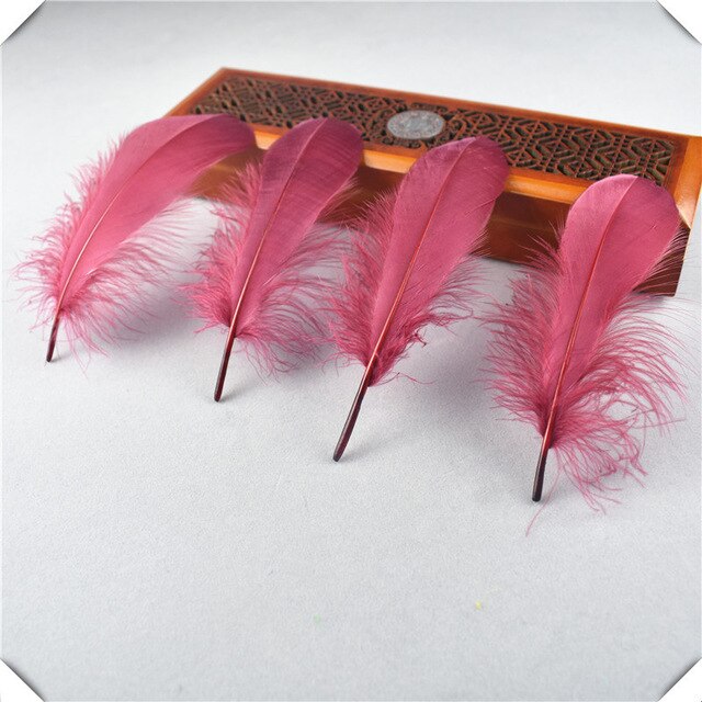 wholesale White goose feather 20-100pcs13-18CM DIY feathers for crafts and feathers for jewelry making wedding decoration plumas