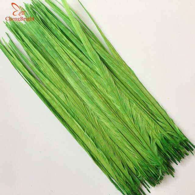 ChengBright Wholesale 50 Pcs Natural Pheasant Tail Feathers 16-18inch 40-45CM DIY jewelry Wedding Decorations Pheasant Feathers